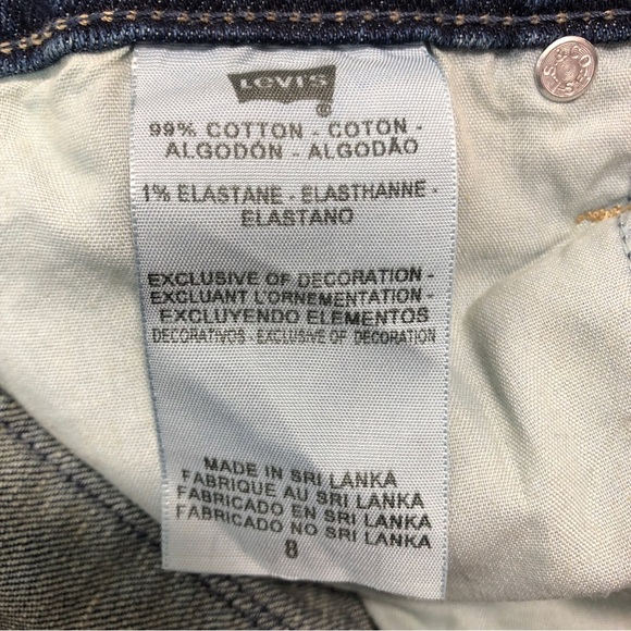 Levi’s 515 Cuffed Denim Capris 8 - Picture 4 of 7